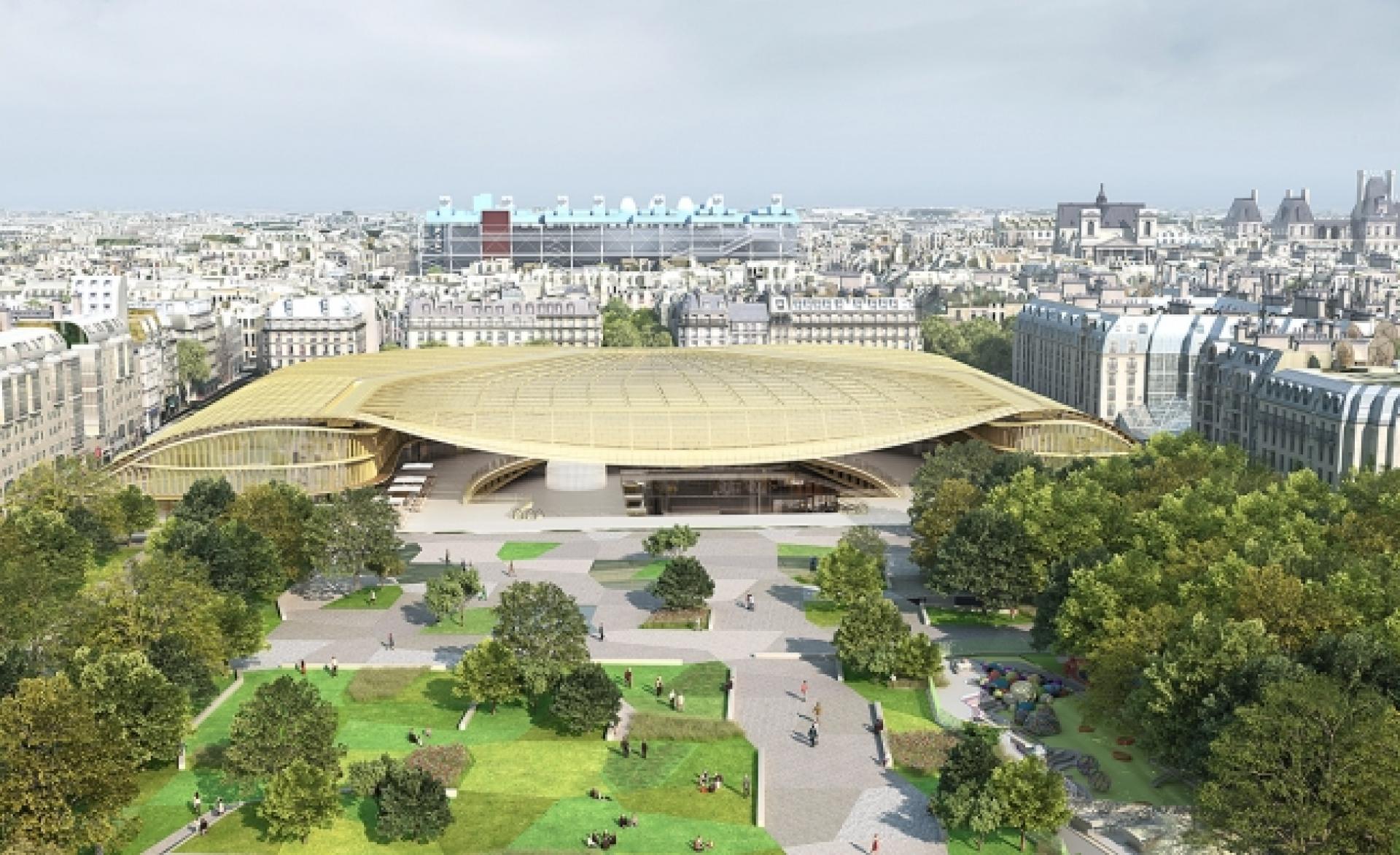 Ouverture des nouveaux halles : La Canopée